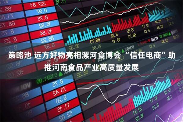 策略池 远方好物亮相漯河食博会 “信任电商”助推河南食品产业高质量发展