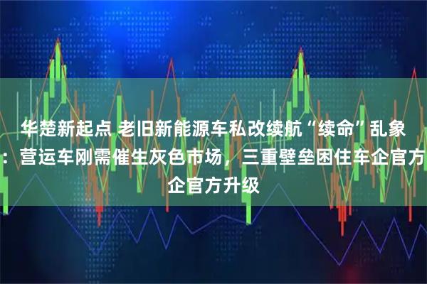 华楚新起点 老旧新能源车私改续航“续命”乱象调查：营运车刚需催生灰色市场，三重壁垒困住车企官方升级